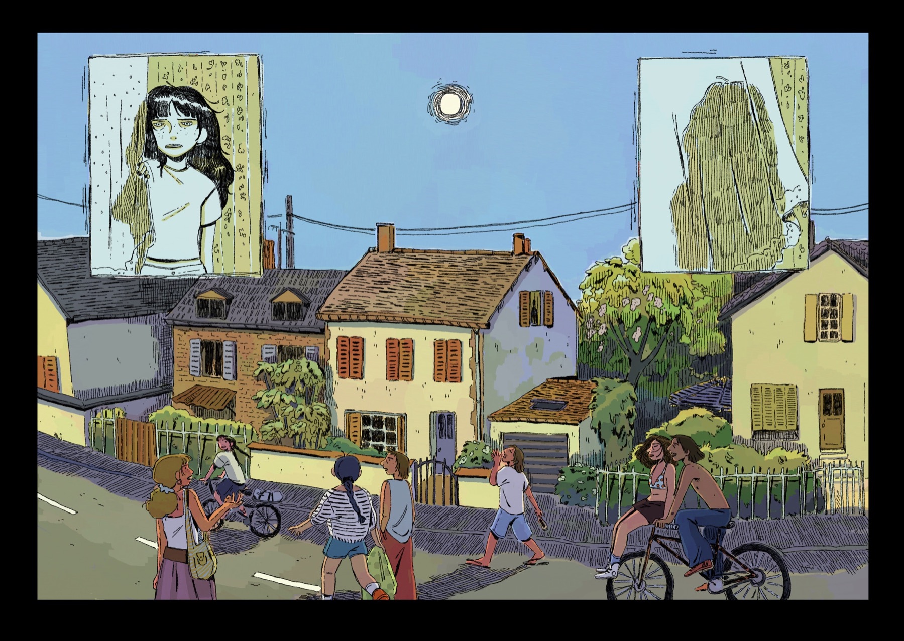 Quenottes - village